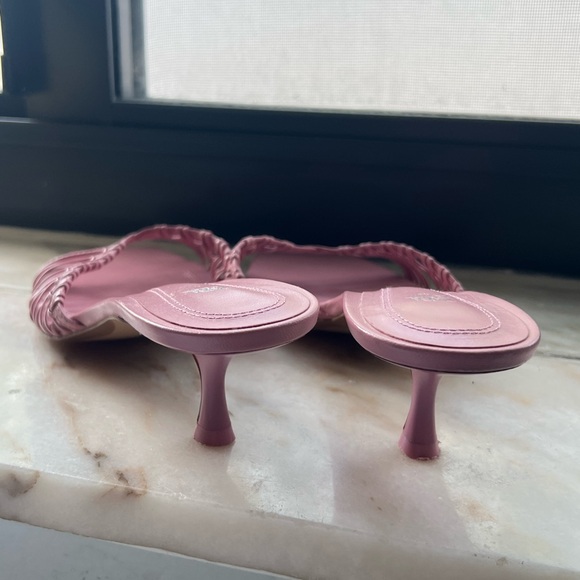 Zara Pink Kitten Heel - Picture 4 of 10